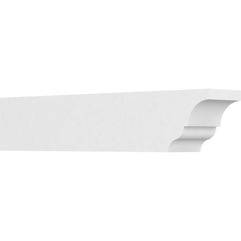 5"W x 6"H x 30"L Standard Asheboro Architectural Grade PVC Rafter Tail, 6"H x 5"W x 30"D