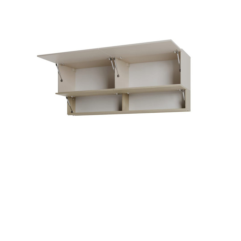 Charlie 17 Hanging Cabinet Wall-Mounted Storage, 73cm H x 175cm W x 46cm D