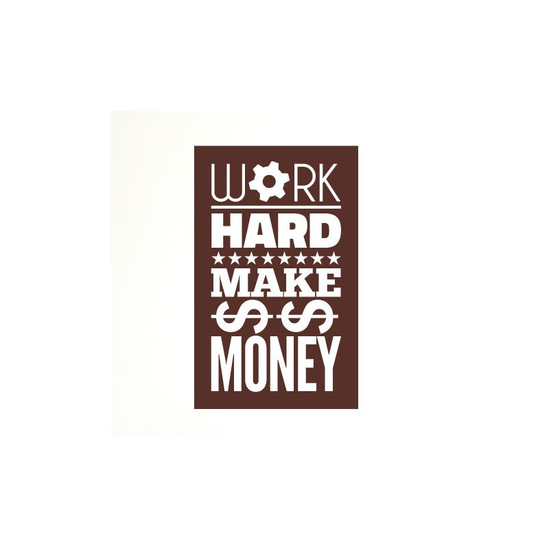 Wall Decal, Large, Brown