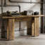 Console rustique pour couloir ou vestibule