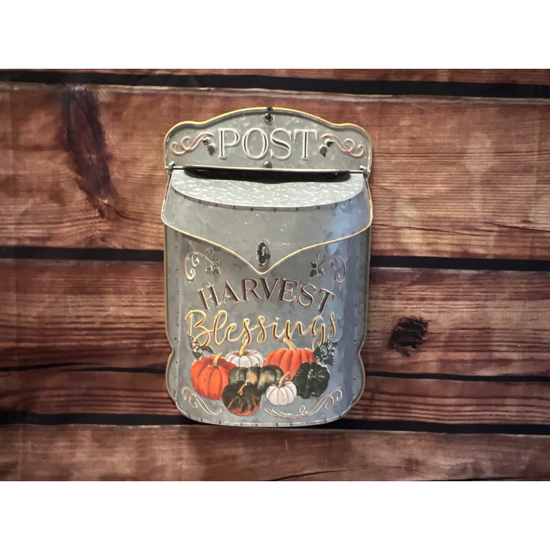 Metal Wall Mounted Mailbox