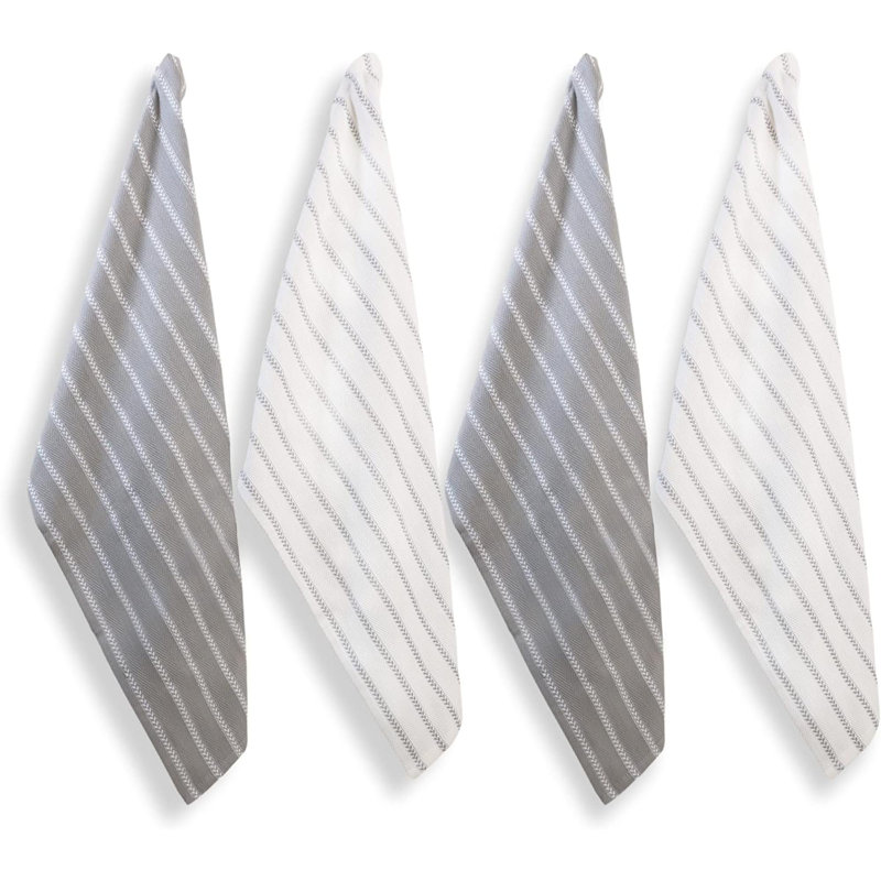 Cotton Kitchen Towel, Gray