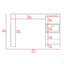 Bureau d'ordinateur, un tiroir, deux tablettes-470606877-470606864
