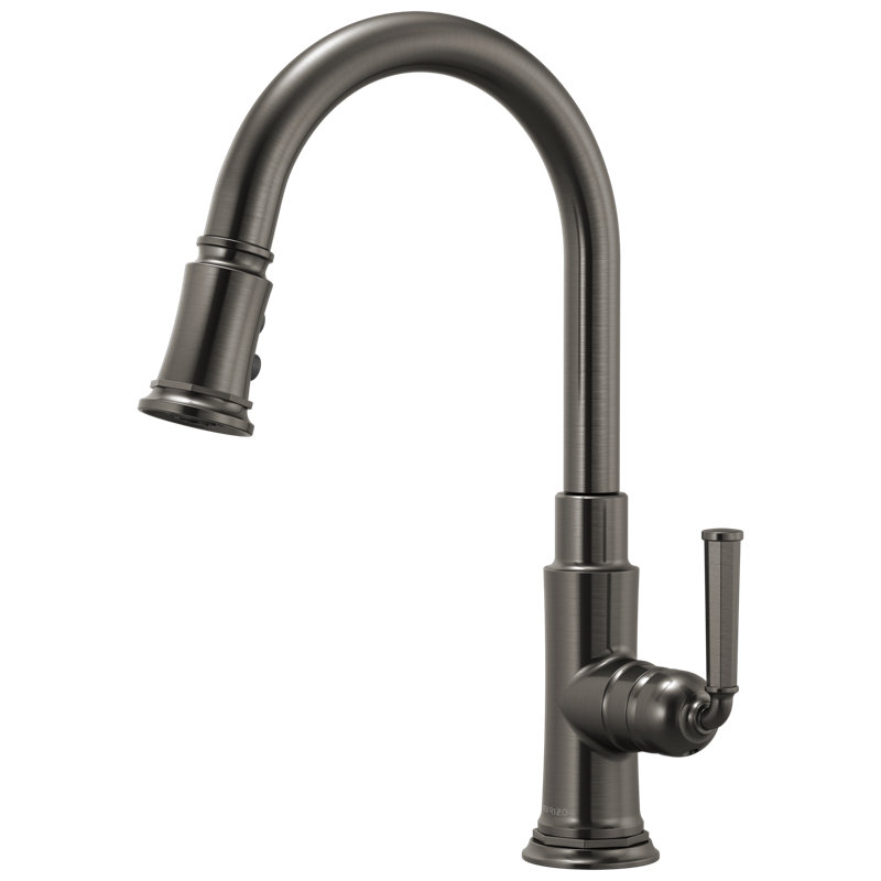 Rook® Pull-Down Single Handle Kitchen Faucet, Luxe Steel