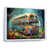 Cadre flottant blanc