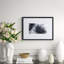 Black And White Palm Leaves B Print