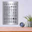 «Laundry Symbols» par Seven Trees Design, art mural en métal, 12 po x 16 po-1995032578