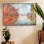 «Autumn in Argenteuil» par Claude Monet, reproduction sur toile flottante-92481279-92481280