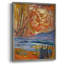 «Cadmium Winter Solstice II», reproduction encadrée - bois massif-1406232434