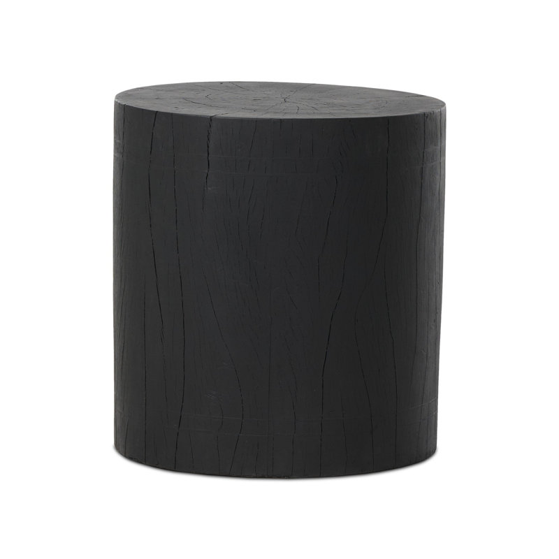 Table de bout Layo - résine noire