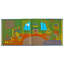 Graphic Image Goodnight Moon Coffee Table Book, Leather, Blue