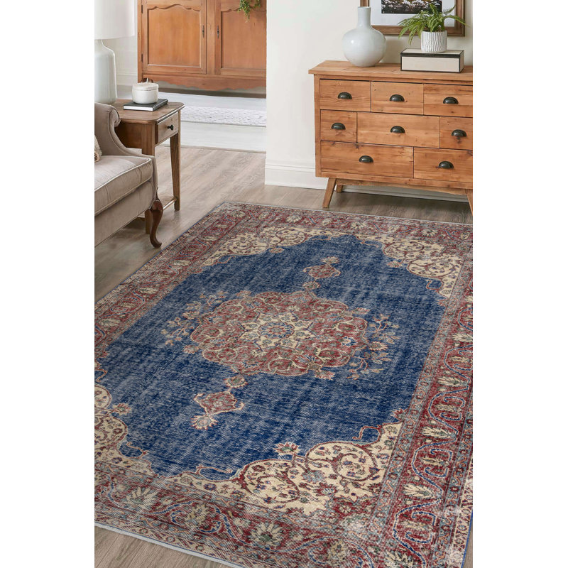 Chanay Rectangle 200 cm x 307 cm Oriental Wool Hand Loomed Kilim Area Rug
