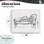 «Lounging Beast» guépard encadré, design par Victoria Barnes-234865401-234865404