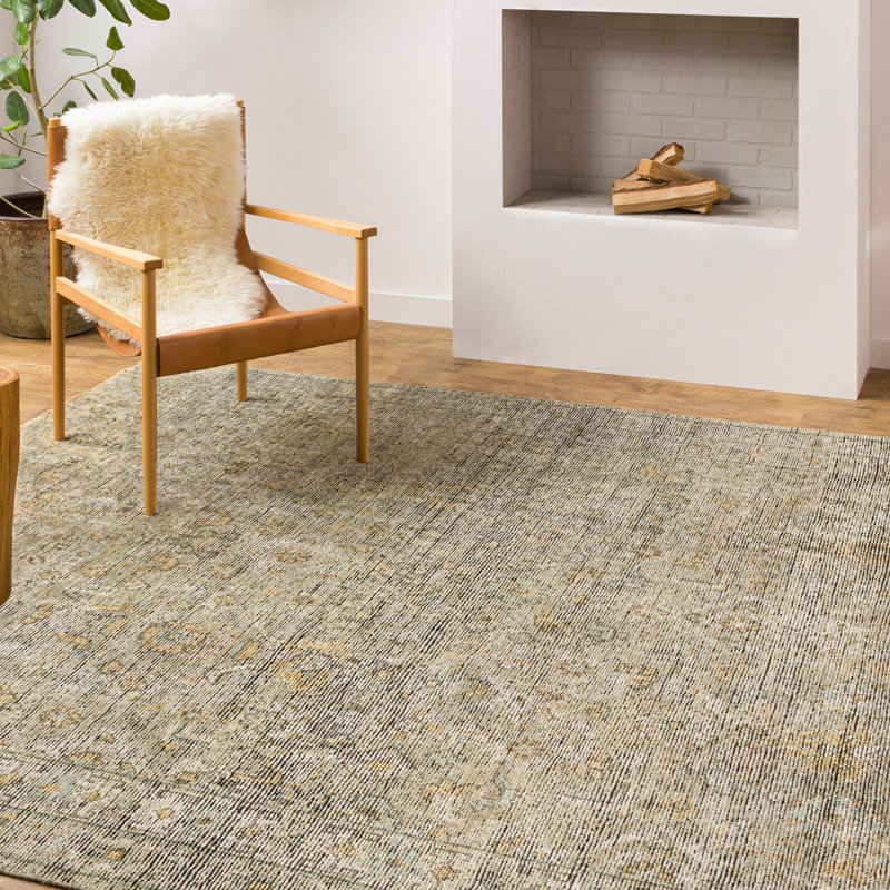 Meja Wool Oriental Area Rug, Rectangle 2' x 3'
