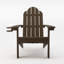 Chaise Adirondack en plastique Hackneyville-1044312030