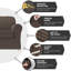 Housse extensible pour canapé à coussins carrés / rectangulaires-815702404-815702387