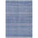 Machine Washable Indoor/Outdoor Claudian ACN1625 Denim Rug