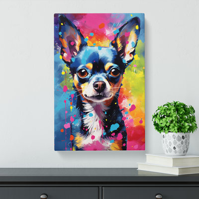 Chihuahua Action - Print on Canvas