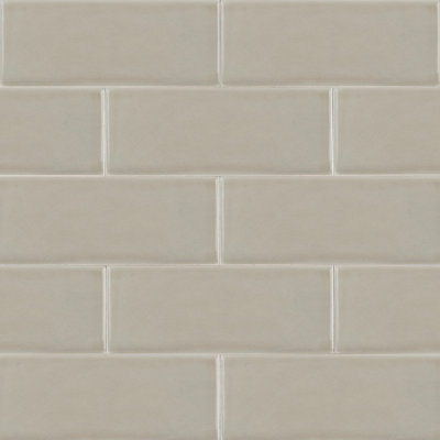 Chapel Frost Subway 4 in. x 12 in. Glossy Ceramic Wall Tile