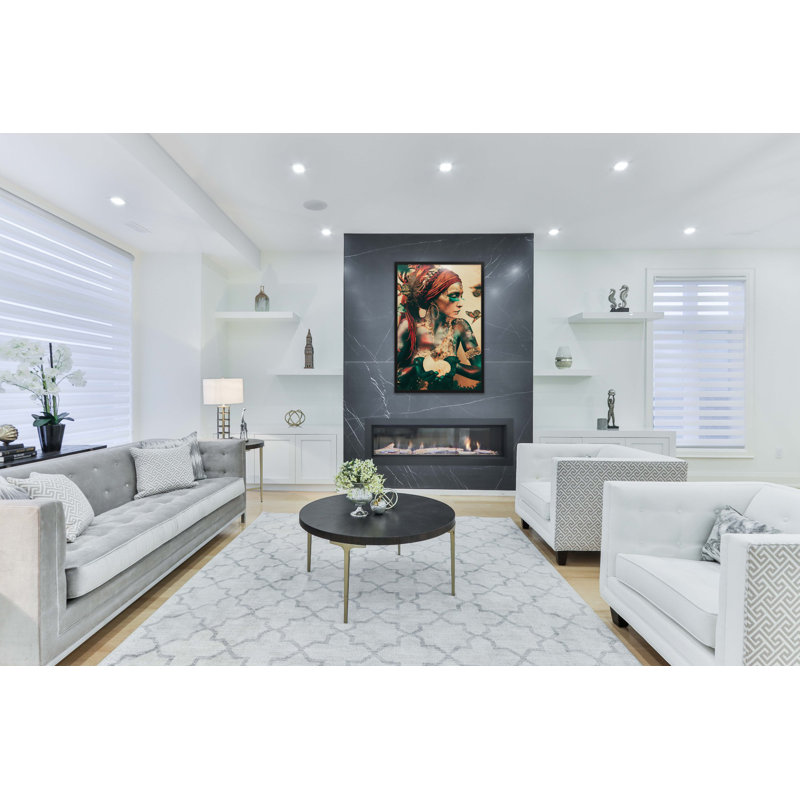 Summon II - No Frame Rectangle Print, Black Frame, 135cm H x 90cm W x 10cm D