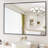 Lucson Aluminum Framed Rectangle Bathroom Mirror Wall Mounted Vanity Mirror-1109488676-1109488666