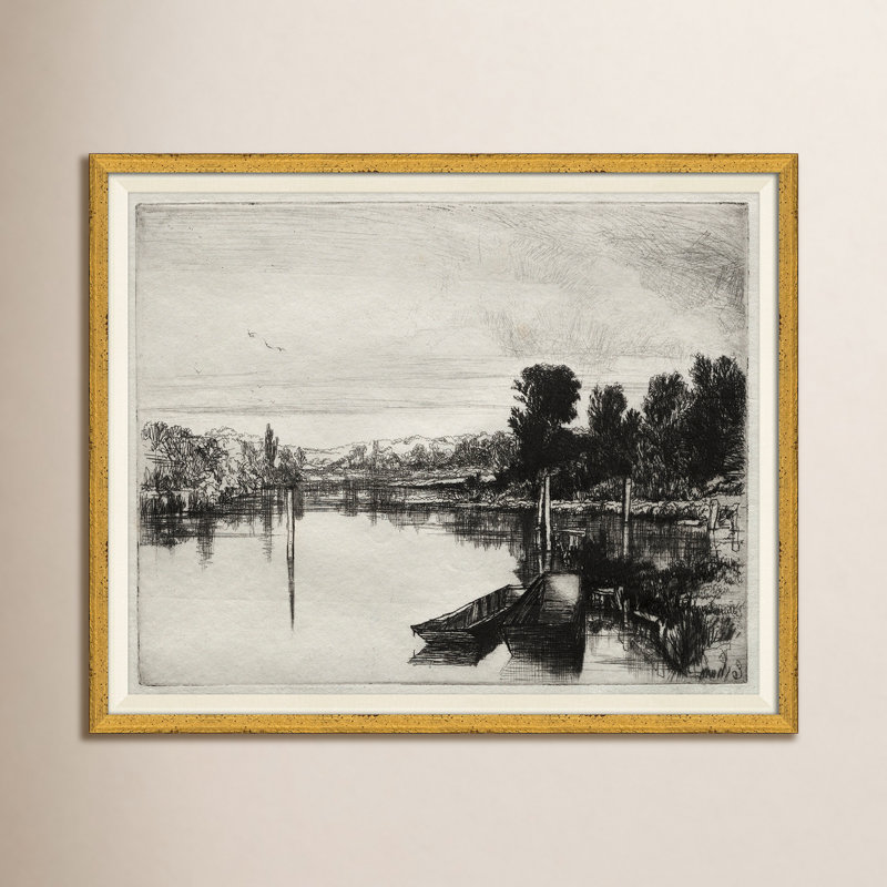 Shere Mill Pond II Giclee Print by Soicher Marin Archives