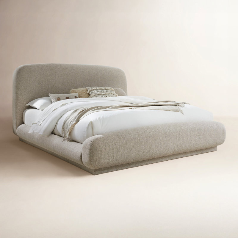 Lit plateforme tapissier Tirimbina, Roi