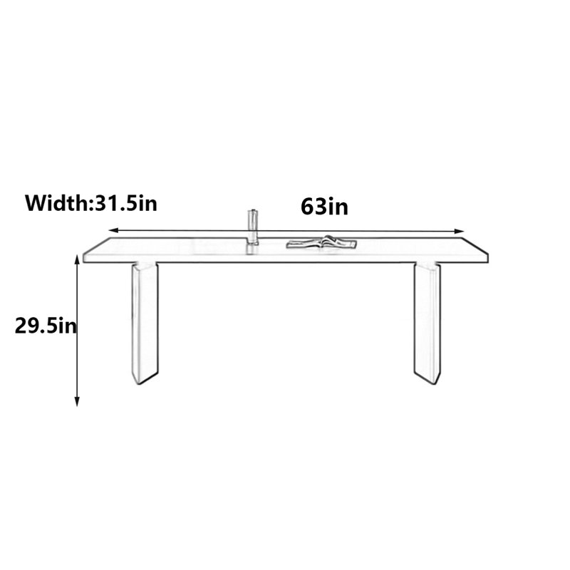 Edelbert, 29.5"H x 63"L x 31.5"W