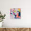 Pastel Luminance II High-Gloss Frameless Acrylic Glass Wall Art Abstract Print by Oliver Gal, Ready to Hang, 12 x 12-509458784-509458785