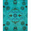 Tapis bleu noué à la main Zampardi - unique en son genre