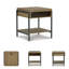 Table de bout rectangulaire Fridley