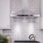 Cosmo 30 in. Vista Collection Ducted Wall Mount Range Hood, Touch Controls, LED Lights, Permanent Filters, Stainless Steel