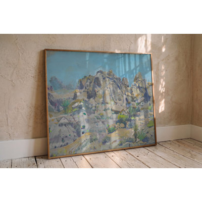Desert Rock Formations Print by Other Artist