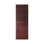 Porte de grange en bois de pin à finition acajou rouge 30 po x 84 po 4-en-1 Homacer de Homacer
