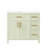 36" Bathroom Vanity with Sink Top, Bathroom Vanity Cabinet with Two Doors and Three Drawers, Solid Wood , MDF Boards ,One Package, White-green-212496895