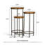 Solid Wood Nesting End Table
