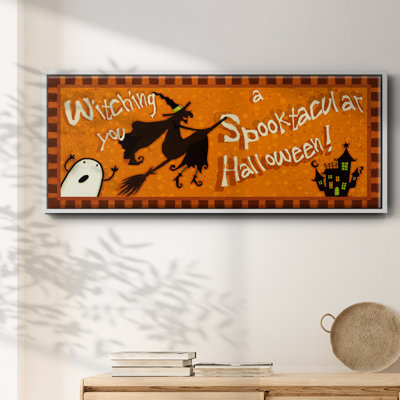 Spooktacular Collection D- Framed Canvas
