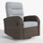  Wicker Outdoor Swivel Recliner Chair Set of 2-941196178