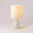 Minimalist Textured Linen Table Lamp Set, Soft Cozy Lighting