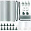 Fence Posts Manual 13 Pcs Galvanised Steel-989592488-989592470