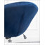 Fauteuil d'appoint pivotant en velours capitonné-162438746