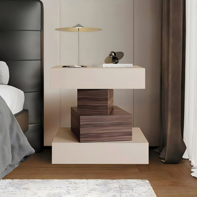 Table de chevet 17,72 "simple, moderne et personnalisée