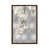 Toile avec cadre en bois brun classique est en rupture de stock