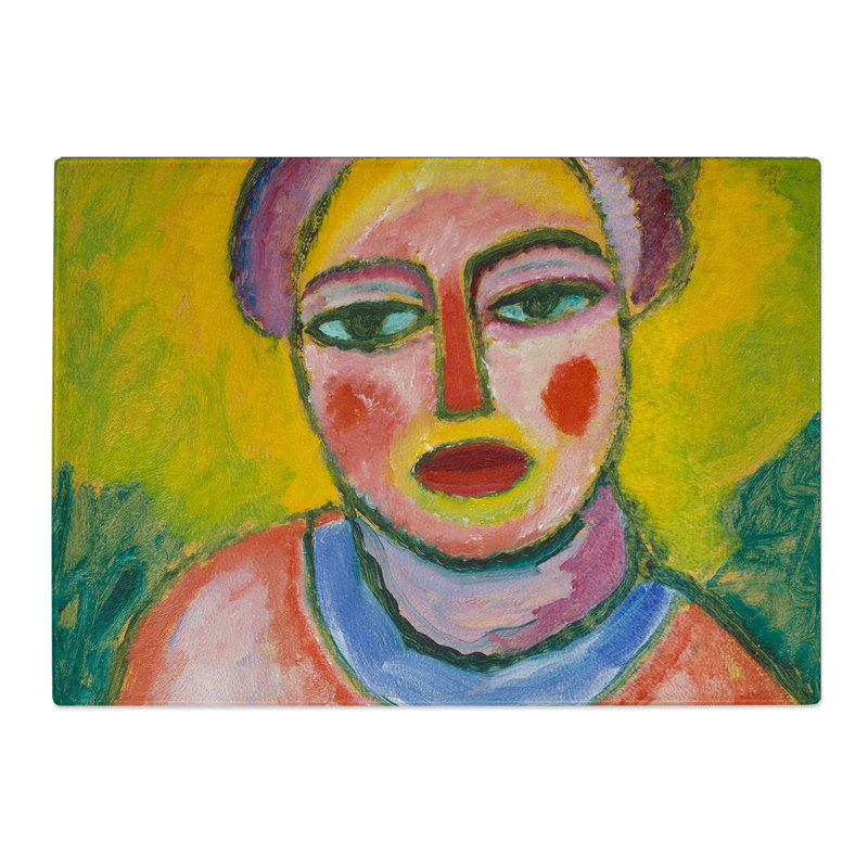 Spring by Alexej Von Jawlensky Chopping Board, 0.4cm H x 28.5cm W x 39cm L