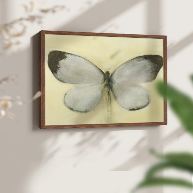 Chrysalis -Framed Print - Restickable, H 8 po x l 10 po, Noyer