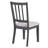 Nunam 18.5" wide Contemporary Solid Wood Smooth Surface Upholstered Dining Side Chair