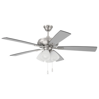 Craftmade Eos Frost Light 52" Ceiling Fan with LED Lights