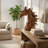 Pewamo Sculpture Wood Horse Head Design 39 Inch Brown Finish for Home Office Bedroom Living Room Casual Decor