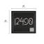 Frank Lloyd Wright plaque de granit tourbillonnante murale, 12 po x 12 po, 1 ligne-126078153