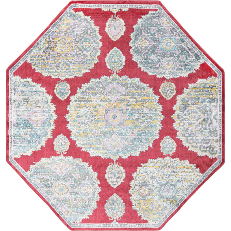 Oriental Indoor Rug, Octagon 8'2"